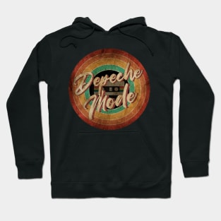 Depeche mode Vintage Circle Art Hoodie